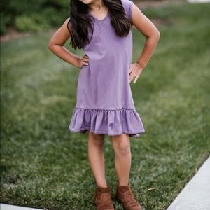 Alice & Ames Pale purple girls dress